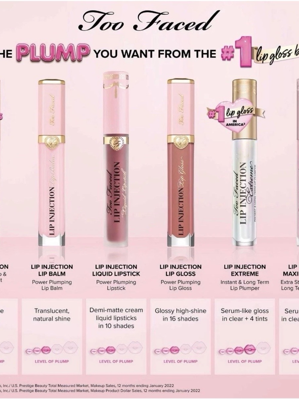 Too Faced Lip Injection Extreme Clear Lip Plumper FULL SIZE 0.14 oz New In Box - Picture 3 of 5